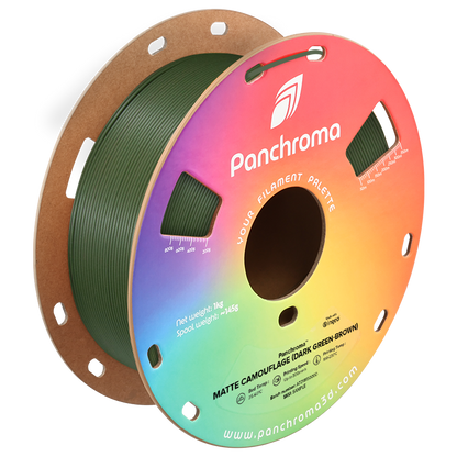 Panchroma™ Dual Matte PLA (Formerly PolyTerra™ Dual) - Camouflage (Dark Green- Brown) - 1.75mm - 1KG